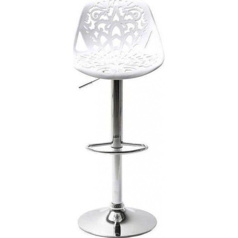 Bar Stool Ornament White